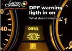 Carbon Cleaning DPF warning Roetfilter storing Geen Vermogen, Ophalen