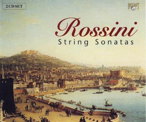 ROSSINI String sonatas 2 - CD BRILLIANT NIEUWSTAAT, Cd's en Dvd's, Cd's | Klassiek, Zo goed als nieuw, Kamermuziek, Romantiek