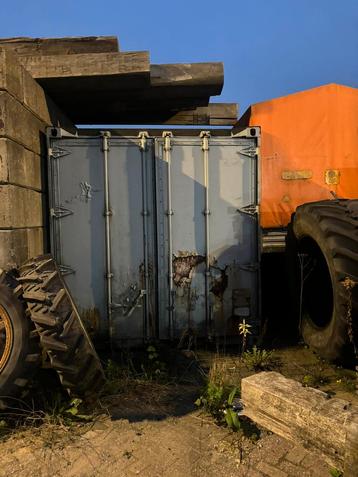 Spuitcabine zeecontainer beschikbaar voor biedingen