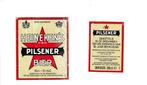 Bieretiket Heineken's Pilsener Bier  30 cl thte aug 1995, Ophalen of Verzenden, Gebruikt, Overige typen, Overige merken