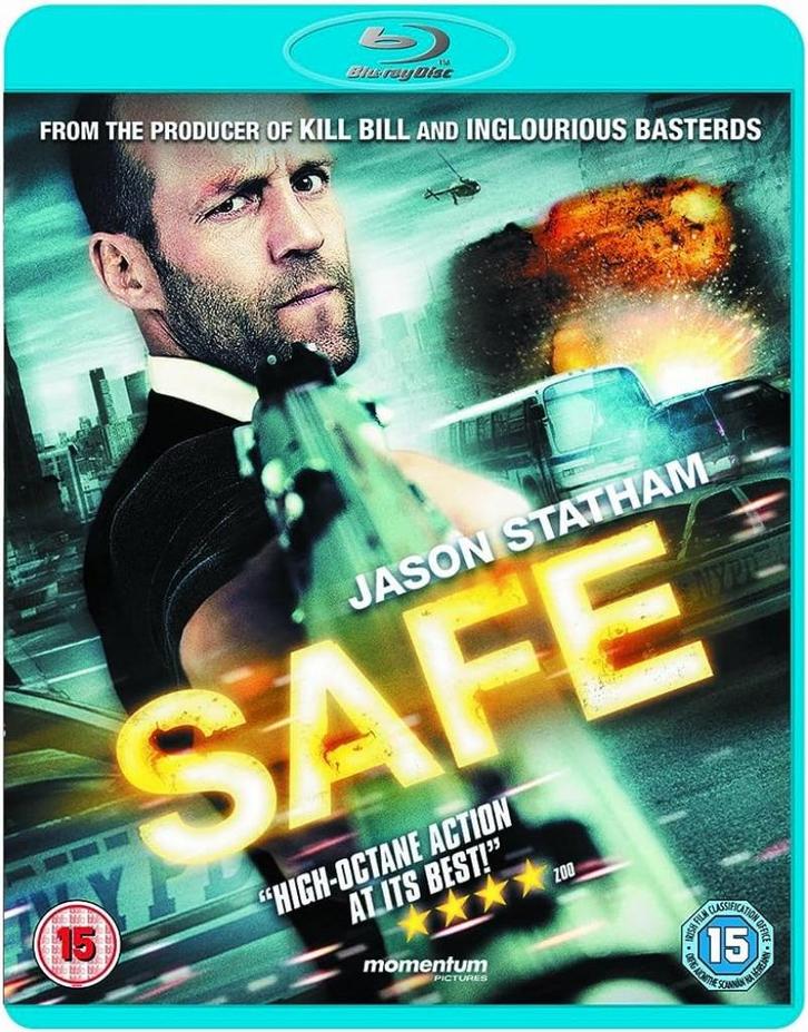 BLU-RAY SAFE JASON STATHAM producer of kill bill actiefilm, Cd's en Dvd's, Blu-ray, Zo goed als nieuw, Actie, Verzenden