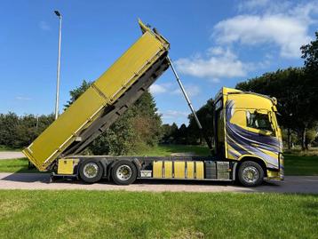 Volvo FH 520 multitransporter kipper / tipper full options beschikbaar voor biedingen
