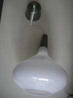 Lamp witte glas Sodak Ikea - nieuwst., Huis en Inrichting, Lampen | Hanglampen, Ophalen, 75 cm of meer, Ikea, Glas