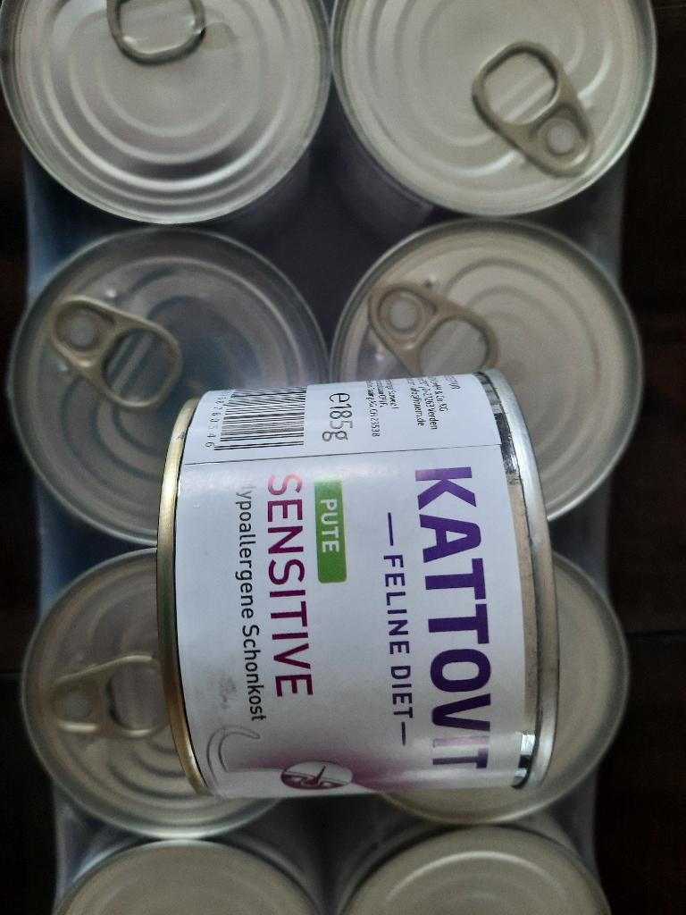 Kattenvoer kattovit, Ophalen, Kat