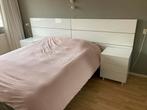 Hoofdbord SWISS SENSE, kleur wit, inclusief nachtkastjes, Ophalen, Zo goed als nieuw, Hout, 65 cm of meer