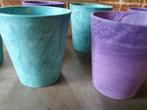 Artstone potten  Nieuw, Overige materialen, Rond, Ophalen of Verzenden, Binnen