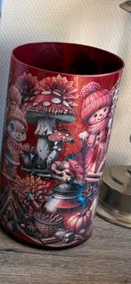 Decoratieve Afvalemmer met Herfstmotieven, Gebruikt, Met pedaal, 50 tot 75 cm, Ophalen of Verzenden