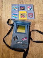 Gameboy met beschermtas en spellen, Ophalen of Verzenden, Gebruikt, Game Boy Classic, Met games