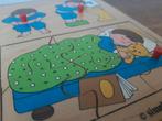 Vintage houten Simplex Toys puzzel Slapen gaan, Ophalen of Verzenden, Zo goed als nieuw