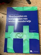 Voorbereiden en ontwikkelen van wiskundeonderwijs., Ophalen of Verzenden, Beta, Nieuw, HBO