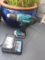 Makita Accuboormachine met 2 Accu's en Lader, Ophalen of Verzenden, Gebruikt