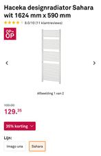 Nieuw in doos: Haceka designradiator 1624 mm x 590 mm, Ophalen, Radiator, Nieuw, Minder dan 60 cm