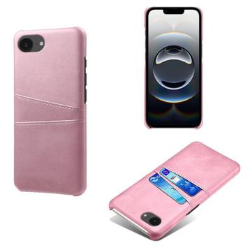 Backcover met Opbergvakjes Set voor iPhone 16e _ Roze Goud beschikbaar voor biedingen