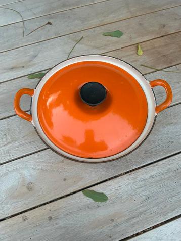 Le Creuset vintage braadpan mt 22 in nette staat beschikbaar voor biedingen