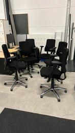 Bma Axia bureaustoelen met nieuwe stof en Armdekjes, Ophalen of Verzenden, Zo goed als nieuw, Zwart