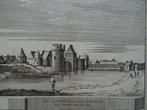 kopergravure Het Kasteel te Medemblik, Joh Schijnvoet, 1737, Antiek en Kunst, Verzenden