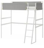 Hoogslaper 90x200, 195cm hoog, Ophalen, Gebruikt, Hoogslaper