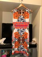 Jurk maat L, Maat 42/44 (L), Oranje, Zo goed als nieuw, Knielengte