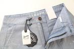 Denham Bonny linnen jeans broek maat 33, Denham, Blauw, Maat 46/48 (XL) of groter, Nieuw