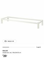 Nieuw Kallax onderstel wit voor 4-vaks / 8-vaks kast, Ophalen, Tafelpoot, Minder dan 50 cm, 100 tot 150 cm