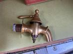 Messing buitenkraan Antiek, Tuin en Terras, Buitenkranen, Ophalen of Verzenden, Gebruikt