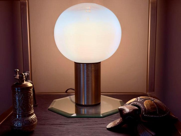Lamp Artemide Laguna 16 messing, Huis en Inrichting, Lampen | Vloerlampen, Nieuw, Minder dan 100 cm, Glas, Ophalen