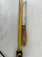 Oude mes Herder Solingen met houten handvat, Ophalen of Verzenden