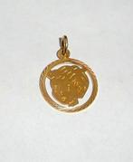 Hangertje Jongen Doublé, Sieraden, Tassen en Uiterlijk, Kettinghangers, Ophalen of Verzenden, Nieuw, Goud, Zilver