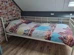 Eenpersoonsbed 1 persoonsbed, Ophalen, 90 cm, Eenpersoons, Wit