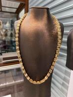 Prachtige 14 karaats gouden magnum ketting | italy new, Ophalen of Verzenden, Nieuw, Goud