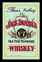 Jack Daniels Graan logo reclame spiegel wanddecoratie deco, Verzamelen, Merken en Reclamevoorwerpen, Reclamebord, Info@deconoord.nl