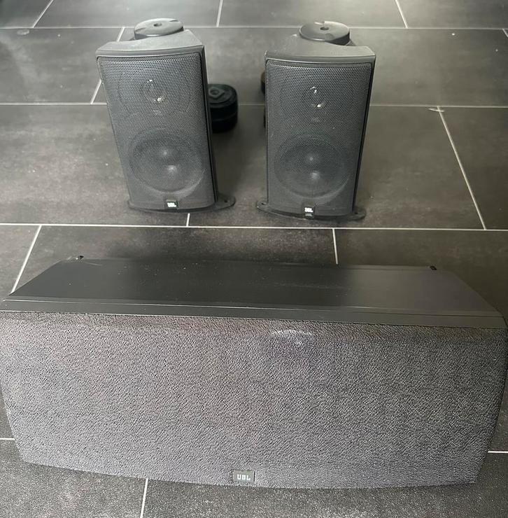 2x JBL Sat 1 en center speaker, Audio, Tv en Foto, Luidsprekers, Overige typen, JBL, Ophalen of Verzenden