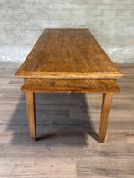 Antieke Franse boerentafel - 232 x 84 cm + 77 cm hoog, Antiek, 200 cm of meer, Vijf personen of meer, Rechthoekig
