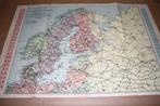 Kaart van Noordelijk Europa - Zeepfabriek De Klok 1935 !!, Gelezen, Landkaart, 1800 tot 2000, Europa Overig