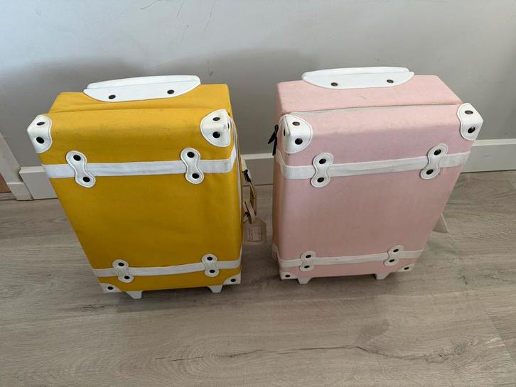 Olli Ella See Ya Suitcases (geel en roze), Kinderen en Baby's, Kinderkleding | Overige, Jongen of Meisje, Ophalen of Verzenden