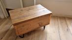 Kist en tafel (steigerhout) in één!, Ophalen, Minder dan 50 cm, 50 tot 100 cm, Zo goed als nieuw