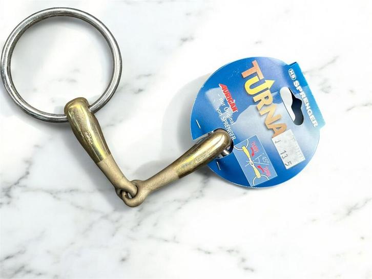 HS Sprenger TURNADO Watertrens – 13,5 cm – Aurigan, Dieren en Toebehoren, Paarden en Pony's | Hoofdstellen en Tuigage, Nieuw, Dressuur
