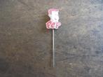 Vintage Pin Stripfiguur Pep (zie foto's) II, Verzamelen, Speldjes, Pins en Buttons, Ophalen of Verzenden, Gebruikt, Figuurtje