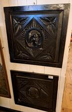 Antieke houten panelen mooi voor een bruin Café inrichting, Ophalen