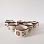 6 vintage soepmokken kommen  jaren 70 retro servies, Verzamelen, Retro, Ophalen of Verzenden, Huis en Inrichting