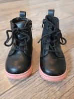 Stoere Meiden Laarsjes Maat 20 Zwart/Roze, Ophalen of Verzenden, Gebruikt, Meisje, Laarsjes