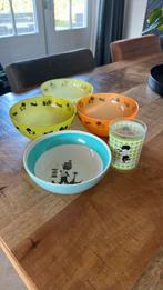 Jip en Janneke schaaltjes + beker, Overige materialen, Gebruikt, Ophalen of Verzenden, Schaal of Schalen