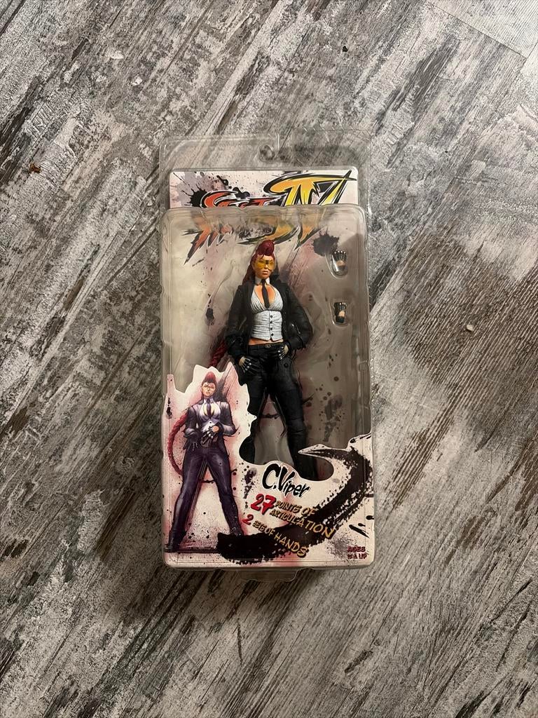 Street Fighter C. Viper Actiefiguur Nieuw in Verpakking, Verzamelen, Ophalen, Nieuw