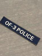Naamlint OF-3 Police KMAR, Verzamelen, Verzenden, Marechaussee, Overige gebieden, Embleem of Badge