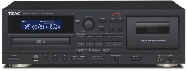 TEAC: AD-850-SE CD- en cassettespeler met USB, Audio, Tv en Foto, Cassettedecks, Overige merken, Ophalen of Verzenden