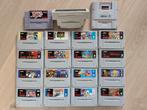 SNES Games 17 stuks, Spelcomputers en Games, Games | Nintendo Super NES, Gebruikt, Overige genres, Eén computer, Ophalen of Verzenden