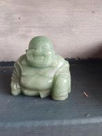 Groene Boeddha beeldje spek steen, Huis en Inrichting, Woonaccessoires | Boeddhabeelden, Ophalen of Verzenden, Gebruikt