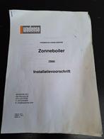 Wadenson Zonneboiler ZB80 +100 ltr boilervat +Grundfos Pomp, Doe-het-zelf en Verbouw, Geisers en Boilers, Ophalen, Gebruikt, 100 liter of meer
