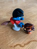 Smurf smurfen, stokpaardje, Verzamelen, Ophalen of Verzenden, Zo goed als nieuw, Verschillende Smurfen