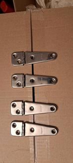 RVS Scharnieren - Boot Accessoires, Watersport en Boten, Ophalen of Verzenden, Gebruikt, Dekbeslag, Zeilboot of Motorboot